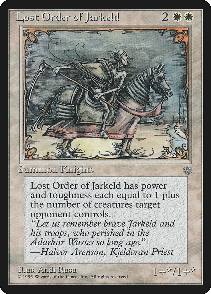 Lost Order of Jarkeld 「ICE/43」「EN」