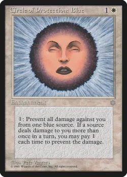 Circle of Protection: Blue #13 · Magic: The Gathering
