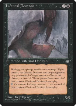 Infernal Denizen #136 · Magic: The Gathering