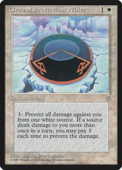 Circle of Protection: White #16 · Magic: The Gathering
