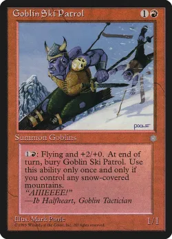 Goblin Ski Patrol #190 · Magic: The Gathering