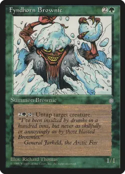 Fyndhorn Brownie #242 · Magic: The Gathering
