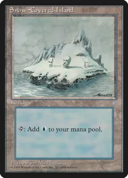 Snow-Covered Island 「ICE/371」「EN」