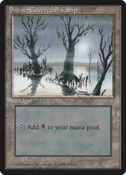 Snow-Covered Swamp 「ICE/372」「EN」