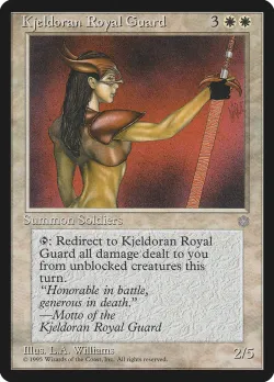 Kjeldoran Royal Guard #38 · Magic: The Gathering