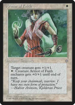 Armor of Faith #4 · Magic: The Gathering