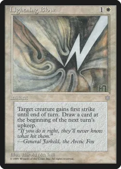 Lightning Blow #42 · Magic: The Gathering