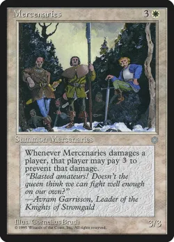 Mercenaries #44 · Magic: The Gathering