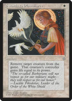 Swords to Plowshares #54 · Magic: The Gathering