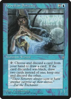 Krovikan Sorcerer #81 · Magic: The Gathering