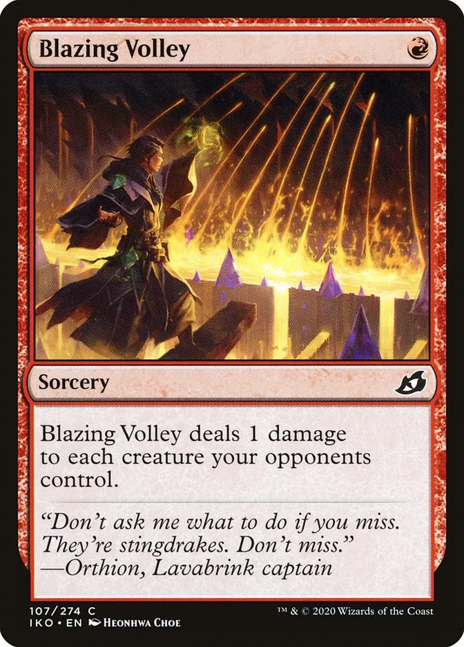 Blazing Volley 「IKO/107」「EN」