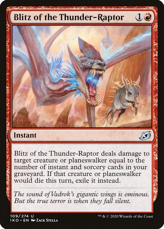 Blitz of the Thunder-Raptor 「IKO/109」「EN」