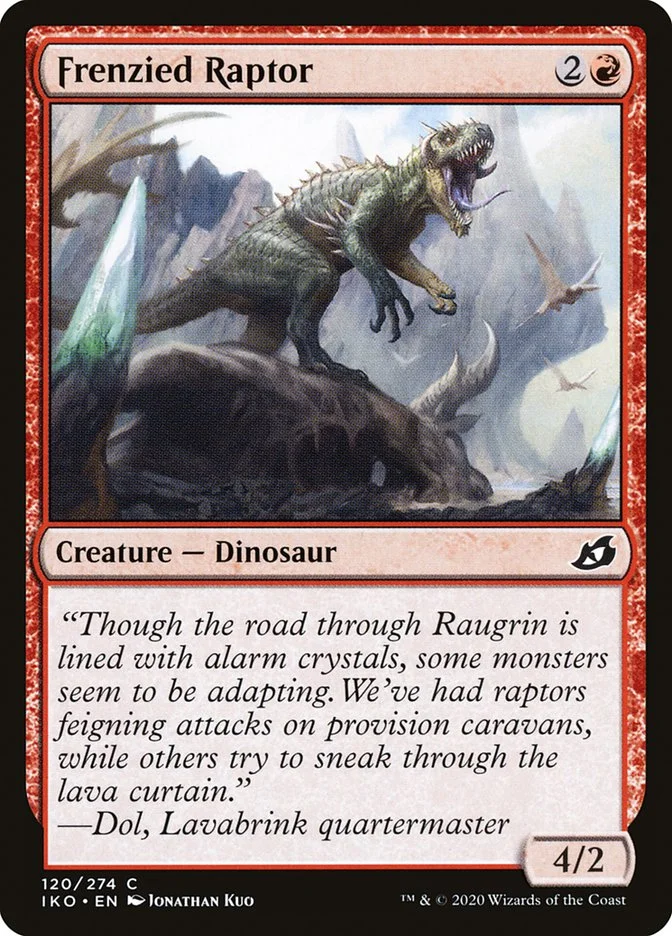 Frenzied Raptor 「IKO/120」「EN」