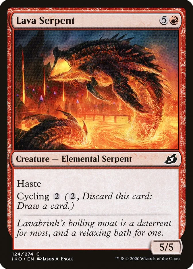 Lava Serpent 「IKO/124」「EN」