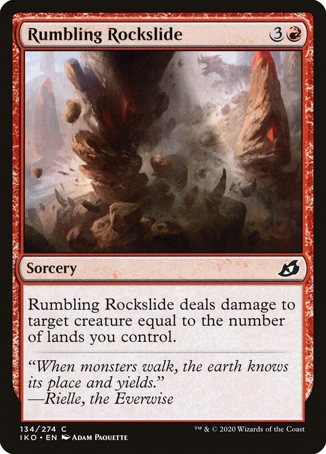 Rumbling Rockslide 「IKO/134」「EN」