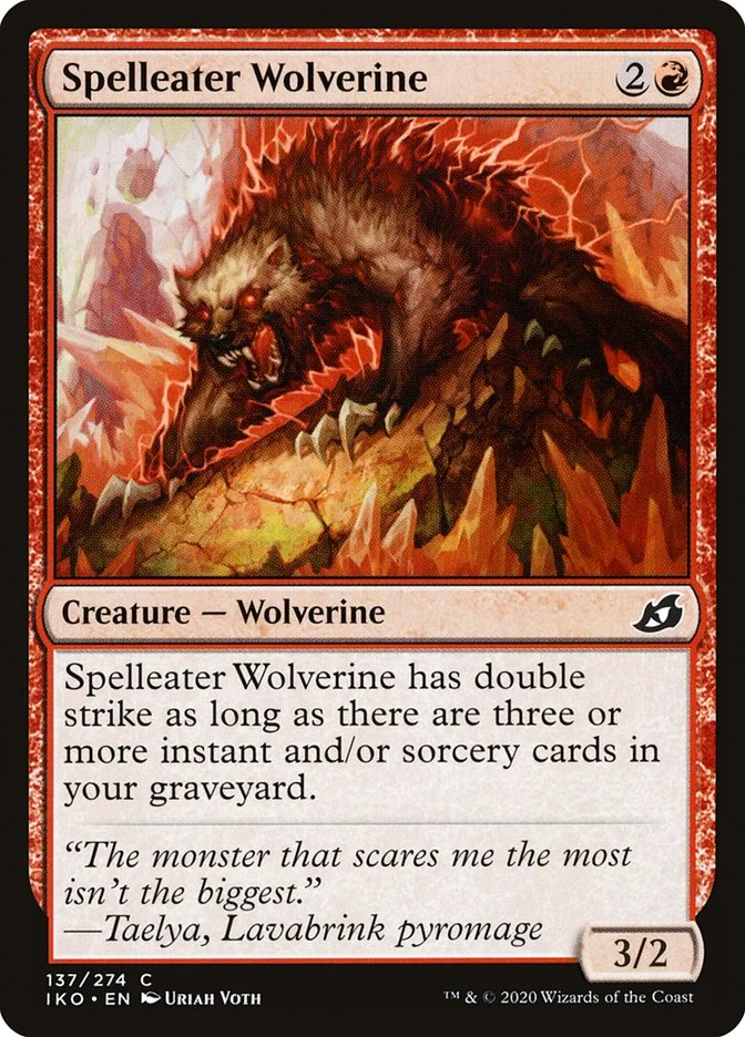 Spelleater Wolverine 「IKO/137」「EN」