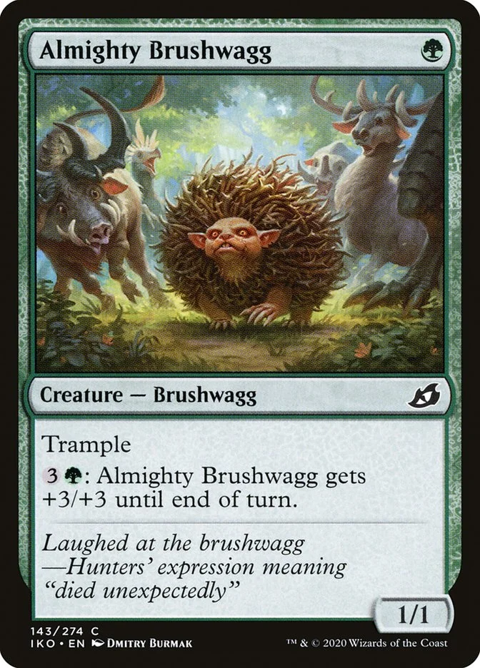 Almighty Brushwagg 「IKO/143」「EN」