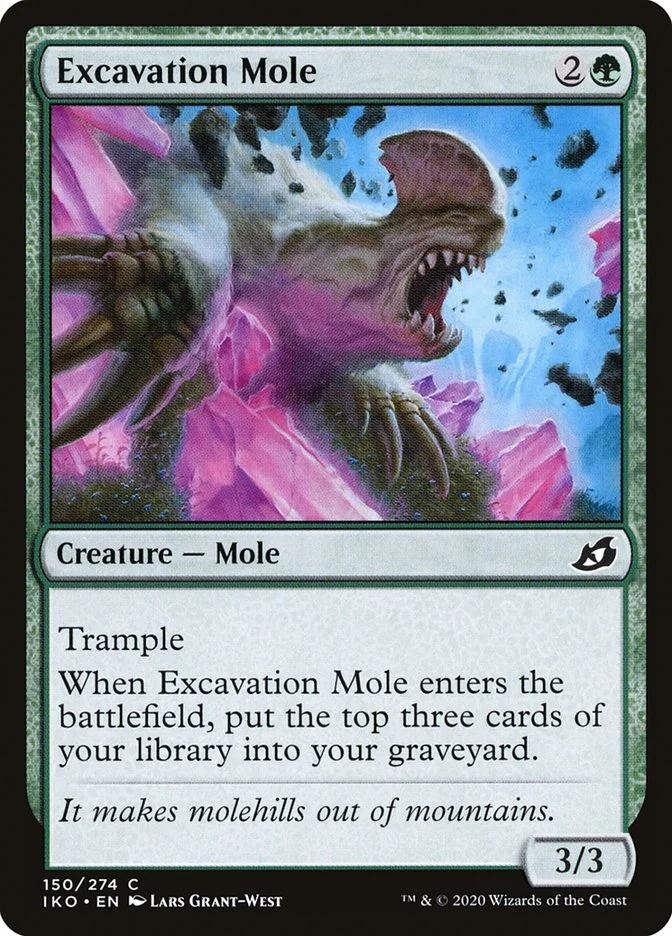 Excavation Mole 「IKO/150」「EN」