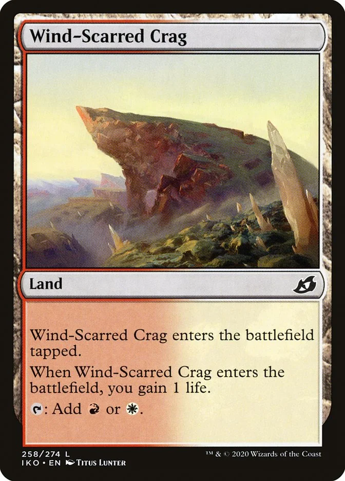Wind-Scarred Crag 「IKO/258」「EN」