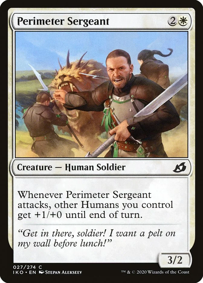 Perimeter Sergeant 「IKO/27」「EN」