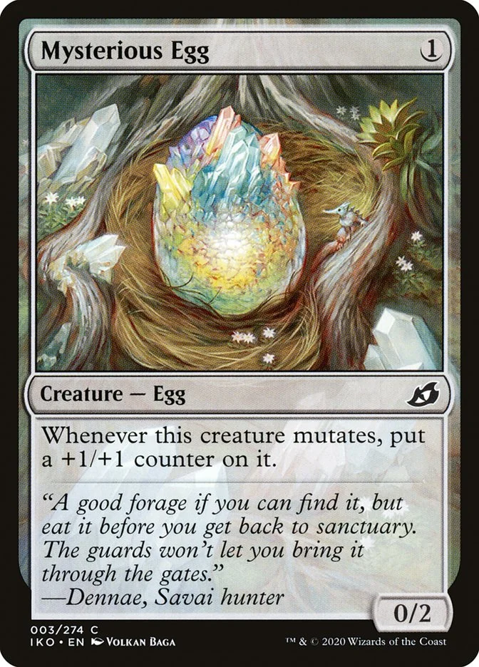 Mysterious Egg 「IKO/3」「EN」