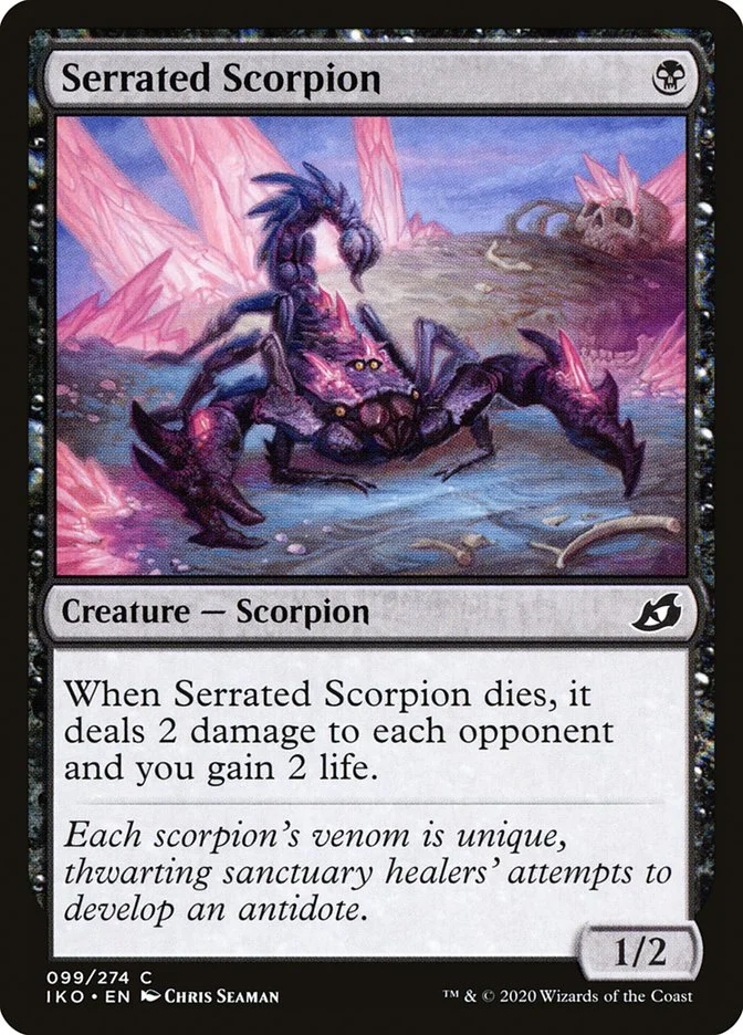 Serrated Scorpion 「IKO/99」「EN」