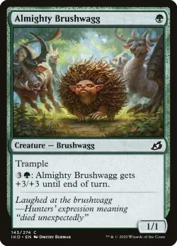 Almighty Brushwagg #143 · Magic: The Gathering