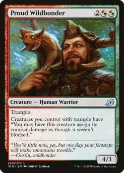 Proud Wildbonder #229 · Magic: The Gathering