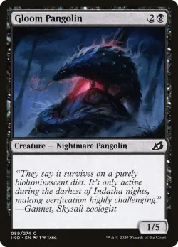 Gloom Pangolin #89 · Magic: The Gathering