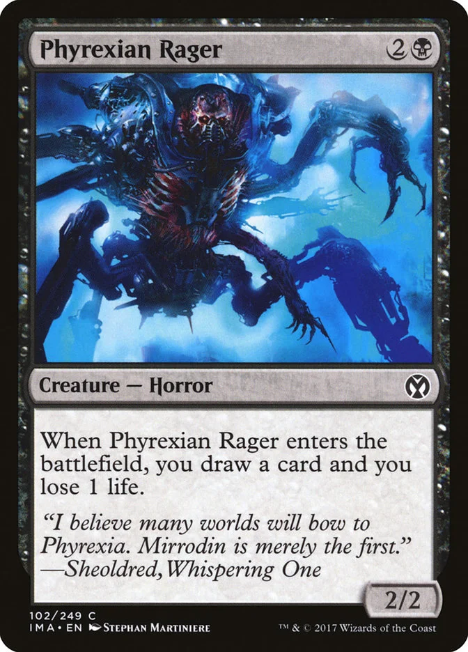 Phyrexian Rager 「IMA/102」「EN」