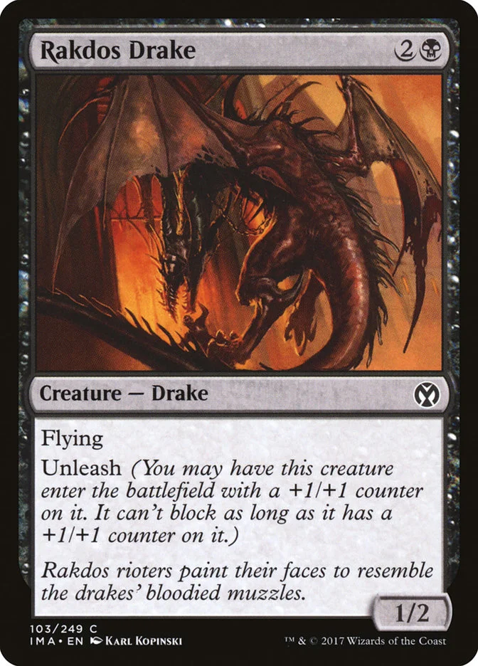Rakdos Drake 「IMA/103」「EN」