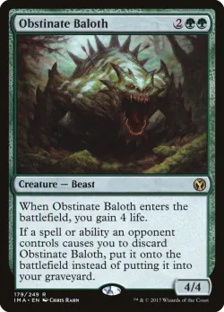 Obstinate Baloth #179 · Magic: The Gathering