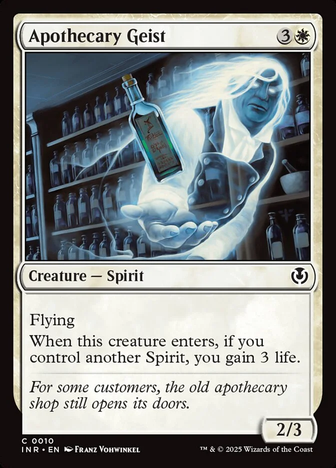 Apothecary Geist 「INR/10」「EN」