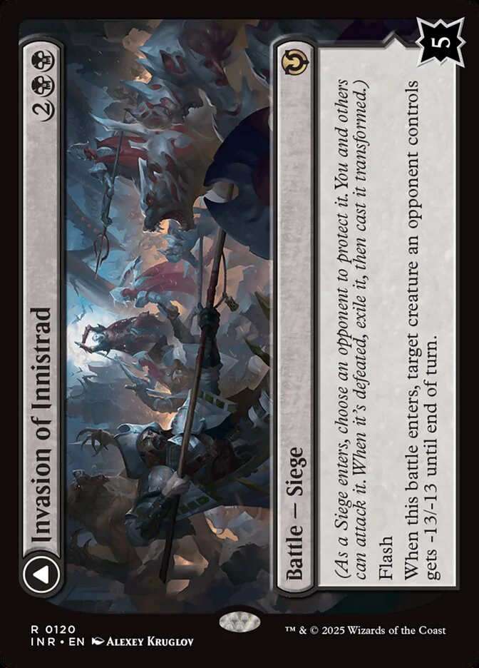 Invasion of Innistrad // Deluge of the Dead 「INR/120」「EN」
