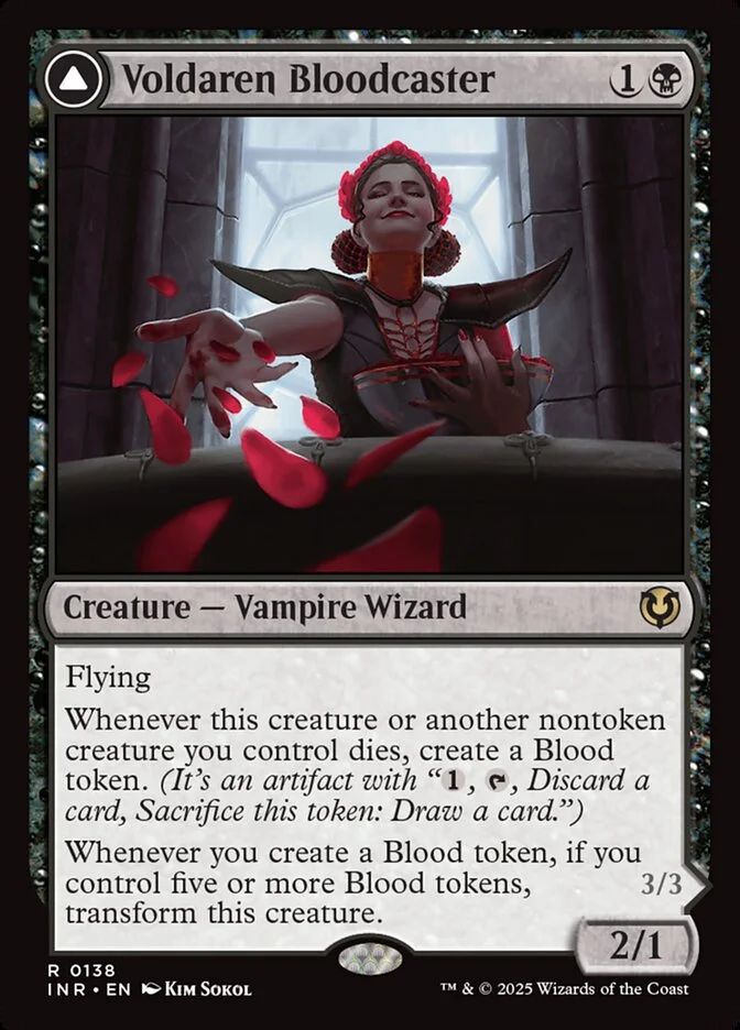 Voldaren Bloodcaster // Bloodbat Summoner 「INR/138」「EN」