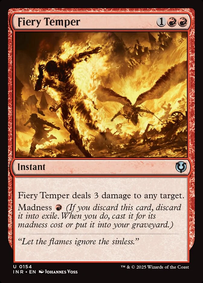 Fiery Temper 「INR/154」「EN」