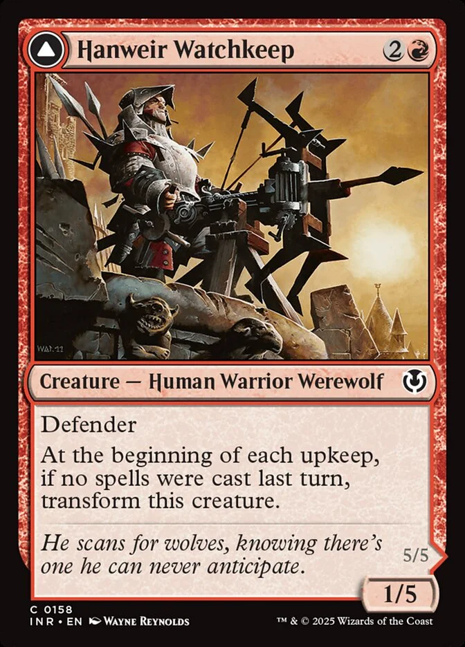 Hanweir Watchkeep // Bane of Hanweir 「INR/158」「EN」