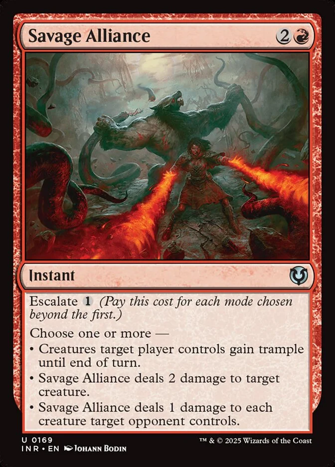 Savage Alliance 「INR/169」「EN」