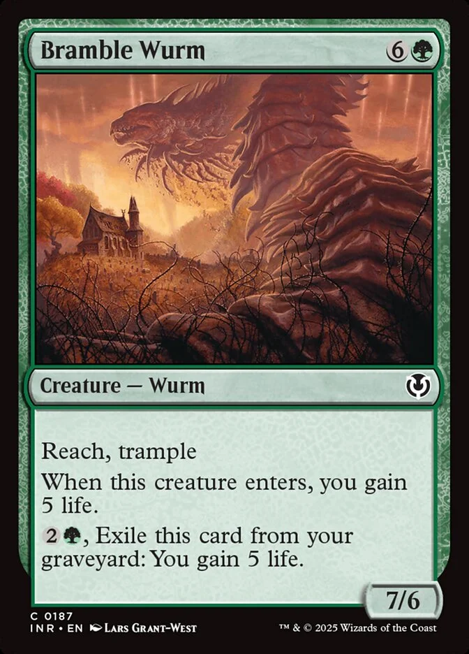 Bramble Wurm 「INR/187」「EN」