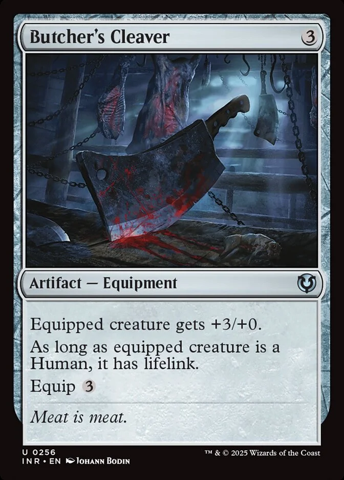 Butcher's Cleaver 「INR/256」「EN」