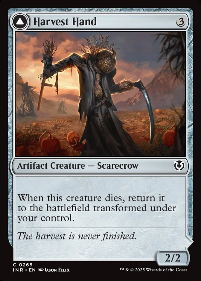 Harvest Hand // Scrounged Scythe 「INR/265」「EN」