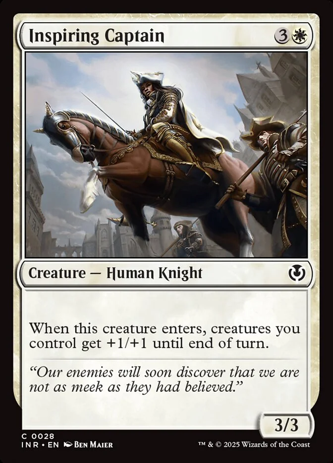 Inspiring Captain 「INR/28」「EN」
