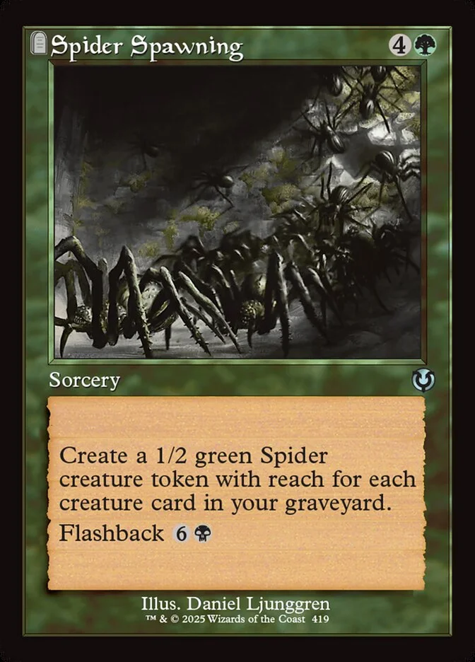 Spider Spawning 「INR/419」「EN」