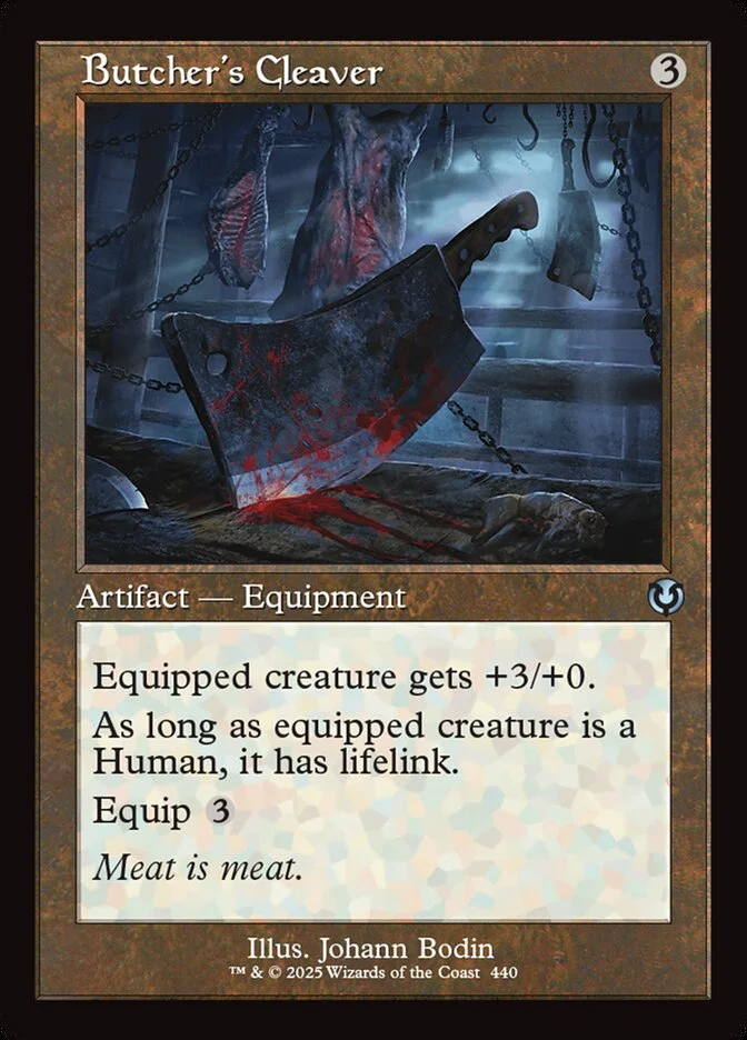 Butcher's Cleaver 「INR/440」「EN」