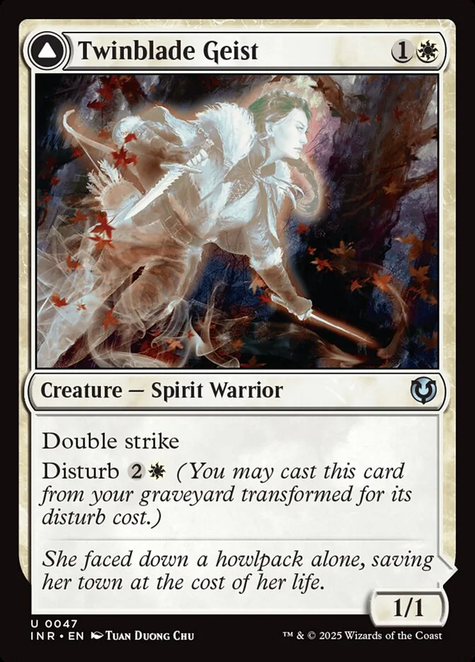 Twinblade Geist // Twinblade Invocation 「INR/47」「EN」