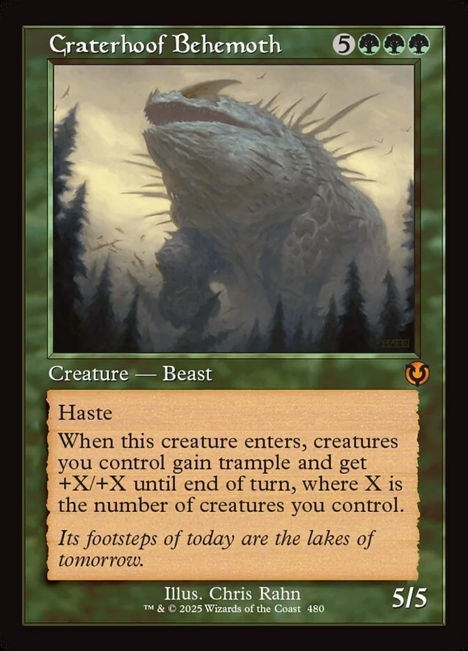 Craterhoof Behemoth 「INR/480」「EN」
