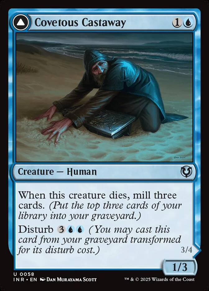 Covetous Castaway // Ghostly Castigator 「INR/58」「EN」
