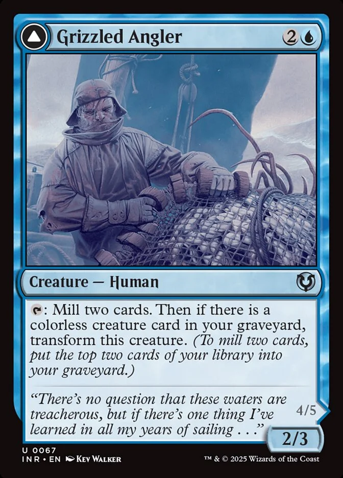 Grizzled Angler // Grisly Anglerfish 「INR/67」「EN」