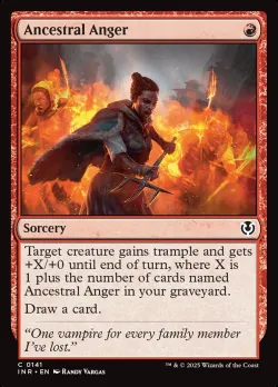 Ancestral Anger #141 · Magic: The Gathering
