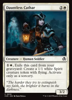 Dauntless Cathar #19 · Magic: The Gathering